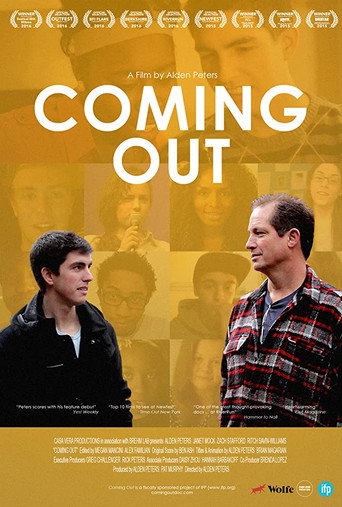 Movie poster for Coming Out (2015)