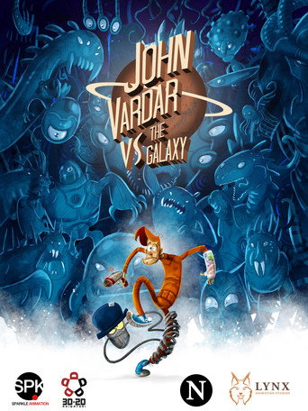 Movie poster for John Vardar vs the Galaxy (2024)
