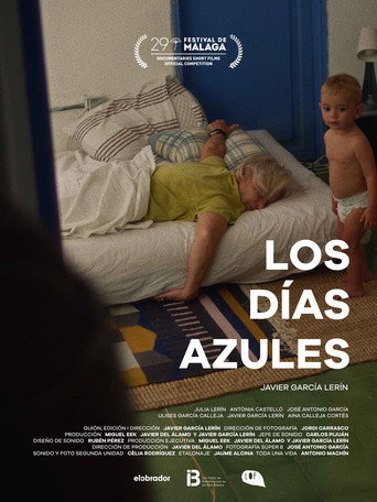 Movie poster for Los días azules (2025)