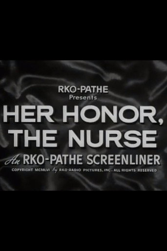 Movie poster for Her Honor, the Nurse (1956)