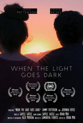 Movie poster for When the Light Goes Dark (2016)
