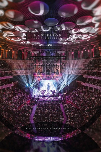 Movie poster for Marillion: All One Tonight - Live At The Royal Albert Hall (2018)