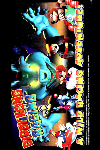 Movie poster for Diddy Kong Racing: A Wild Racing Adventure! (1997)