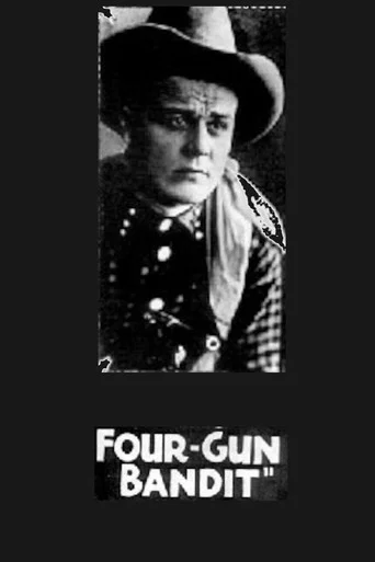 Movie poster for The Four-Gun Bandit (1919)