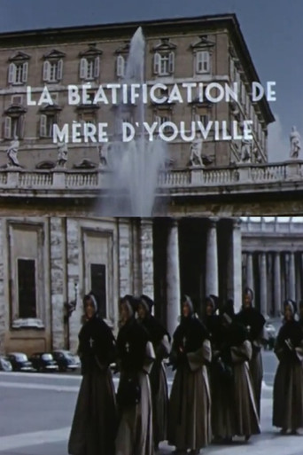 Movie poster for The beatification of Mother d'Youville (1959)