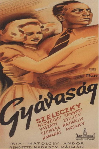 Movie poster for Gyávaság (1942)