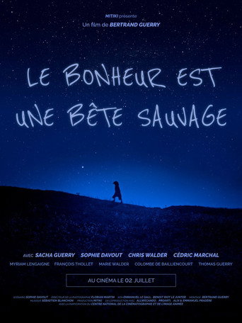 Movie poster for Le bonheur est une bête sauvage (2025)