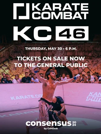 Movie poster for Karate Combat 46: Levine vs. Hadribeaj (2024)