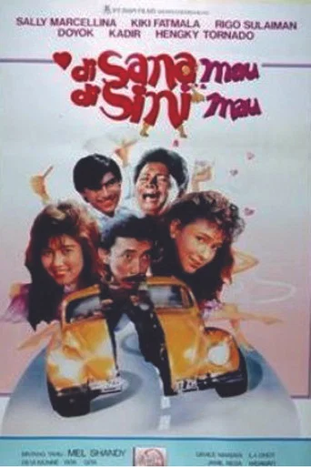 Movie poster for Di Sana Mau Di Sini Mau (1989)