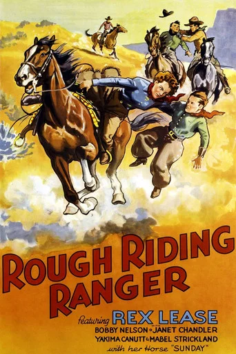 Movie poster for Rough Riding Ranger (1935)