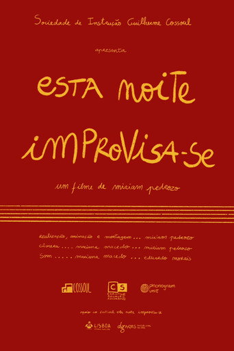Movie poster for esta noite improvisa-se