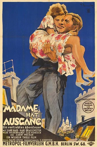 Movie poster for Madame Has an Exit (1931)