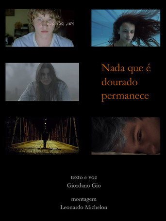 Movie poster for Nada que é dourado permanece