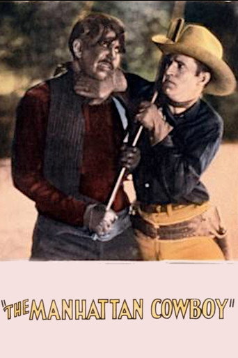 Movie poster for Manhattan Cowboy (1928)