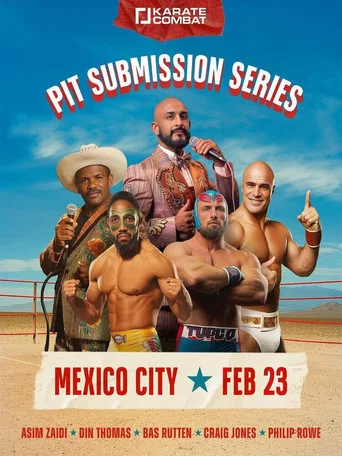 Movie poster for Karate Combat 44: Perez vs. Chelmiah (2024)