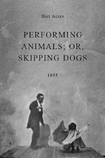 Movie poster for Performing Animals; or, Skipping Dogs (1895)