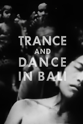 Movie poster for Trance and Dance in Bali (1952)