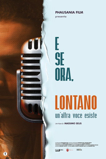 Movie poster for E se ora, lontano - Un'altra voce esiste (2026)
