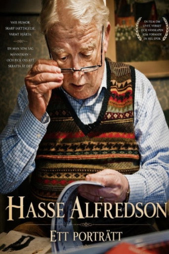 Movie poster for Hasse Alfredson - Ett porträtt (2017)