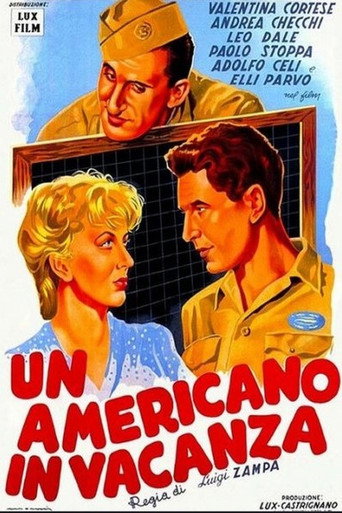 Movie poster for Un americano in vacanza (1946)
