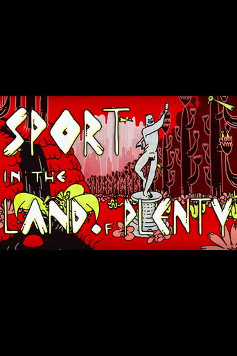 Movie poster for Sport in the Land of Plenty (2015)