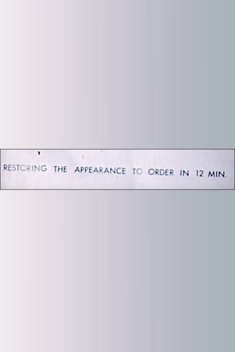 Movie poster for Restoring the Appearance to Order in 12 Minutes (1975)
