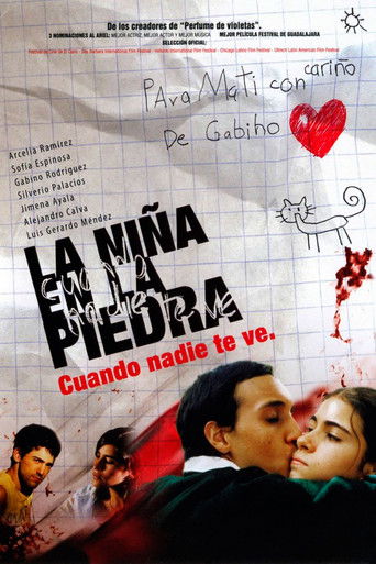 Nadie te ve: La niña en la piedra poster