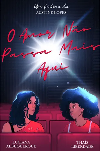 Movie poster for The Love doesn’t pass here (2025)