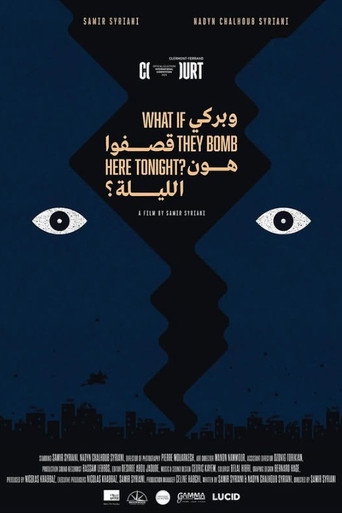 Movie poster for What If They Bomb Here Tonight (2025)