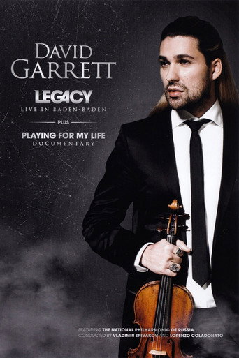 Movie poster for David Garrett - Legacy Live In Baden Baden (2011)