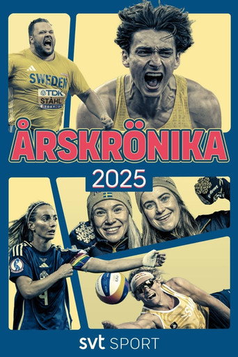 Movie poster for Sportens årskrönika 2025 (2025)