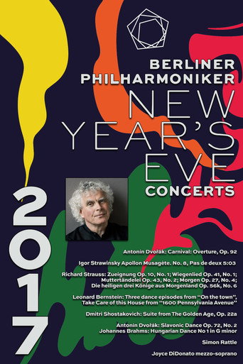 Movie poster for The Berliner Philharmoniker’s New Year’s Eve Concert: 2017 (2017)