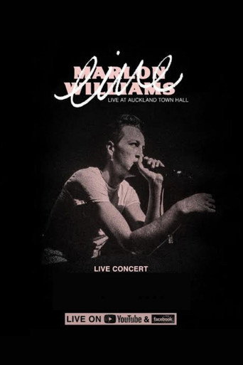 Marlon Williams: Live at Auckland Town Hall poster