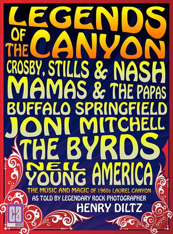 Movie poster for Legends of the Canyon - The Origins of West Coast Rock (2009)