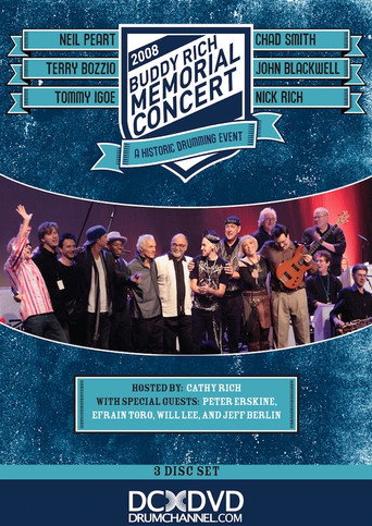 Movie poster for Buddy Rich Memorial Concert (2009)
