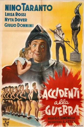 Movie poster for Accidenti alla guerra! (1948)
