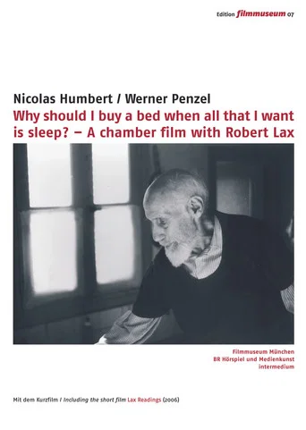Movie poster for Why Should I Buy A Bed When All That I Want Is Sleep? (1999)