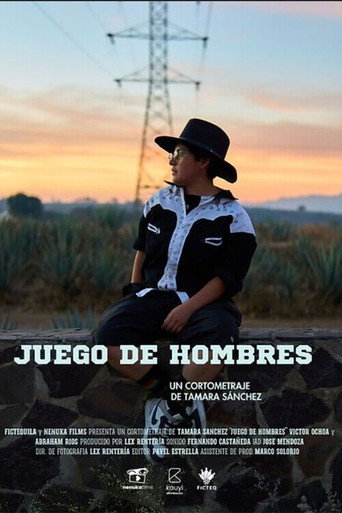 Movie poster for Juego de hombres