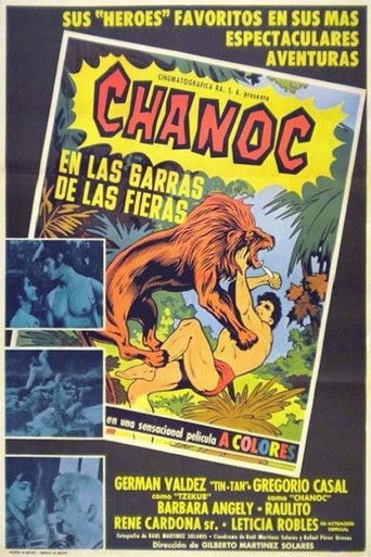 Chanoc en las garras de las fieras poster