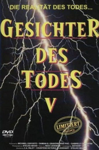 Faces Of Death V - German Edition poster