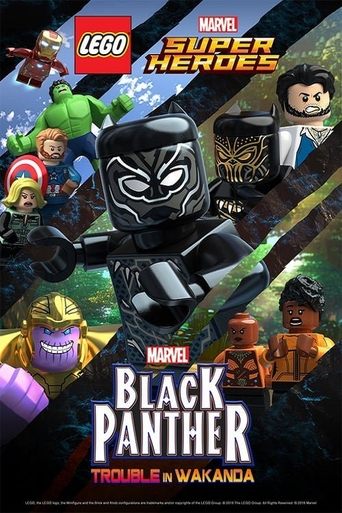 LEGO Marvel Super Heroes - Black Panther: Trouble in Wakanda poster