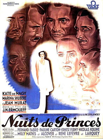 Movie poster for Nuits de princes (1938)