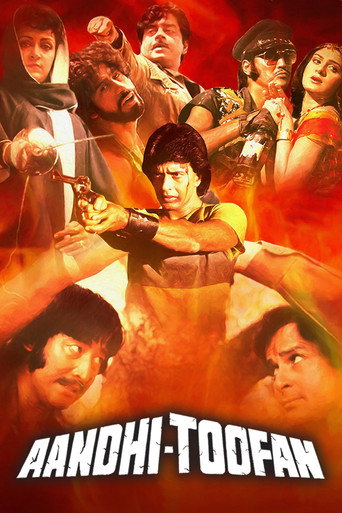 Movie poster for Aandhi-Toofan (1985)