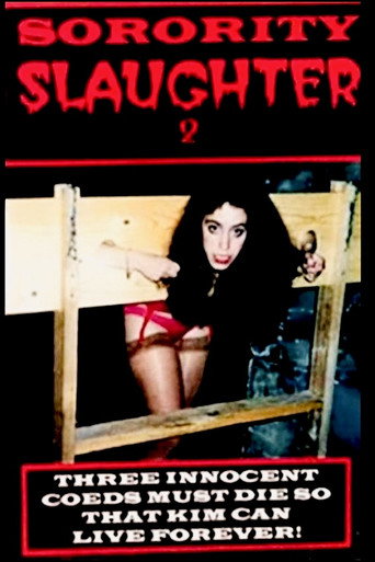 Movie poster for Sorority Slaughter 2 (1996)