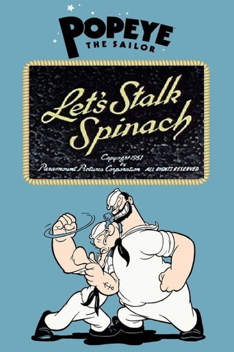 Movie poster for Let's Stalk Spinach (1951)