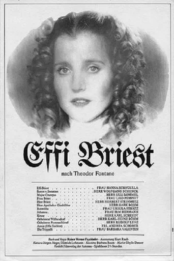 Movie poster for Effi Briest (1974)
