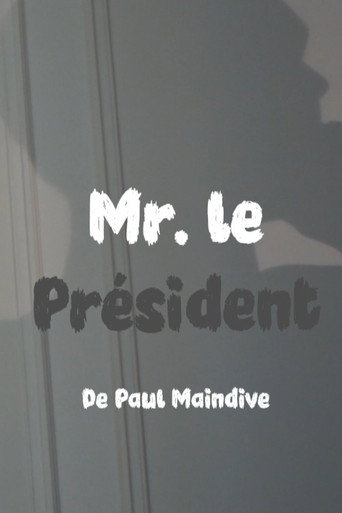 Movie poster for Monsieur le Président (2026)