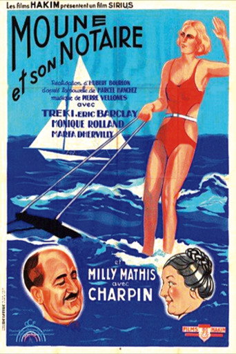 Movie poster for Moune et son notaire (1933)