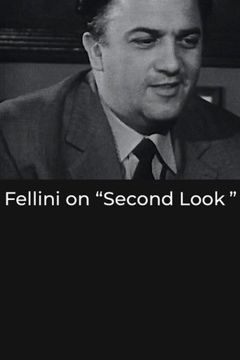 Fellini on “Second Look” poster