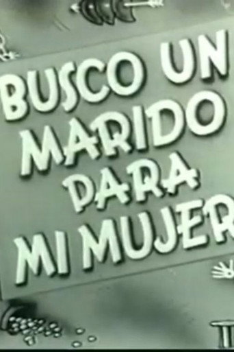 Movie poster for Busco un marido para mi mujer (1938)